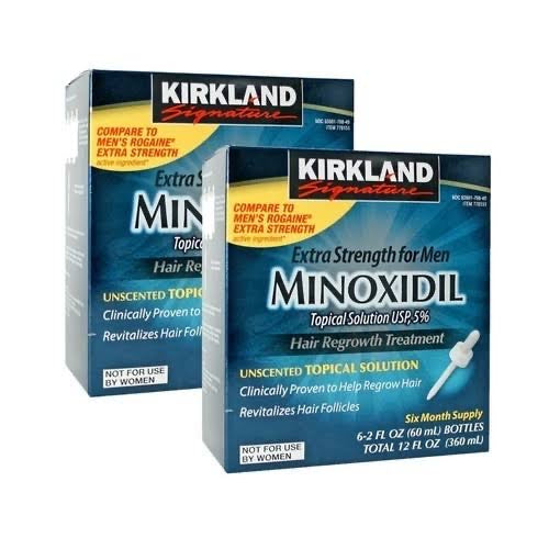 MINOXIDIL KIRKLAND 12 FRASCOS